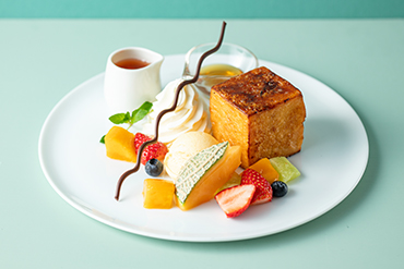 自家製パンのフレンチトースト