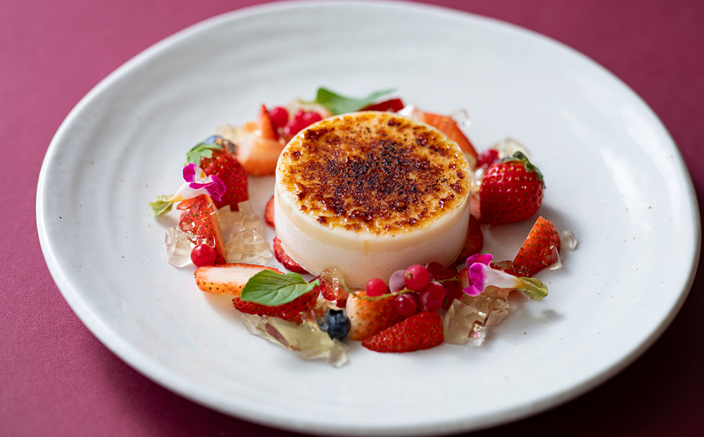 クリームチーズのシブースト