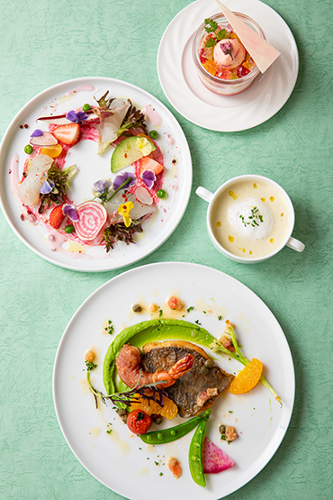 プリフィクスディナー春イメージ